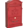 Discount Cassetta postale residence rosso Ferramenta Per Esterno