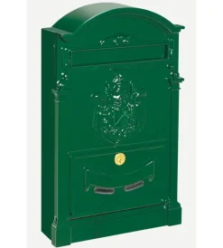 Ferramenta Per Esterno-Alubox Cassetta postale residence maxi verde