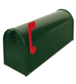 Ferramenta Per Esterno-Alubox Cassetta postale topolino verde 22x48