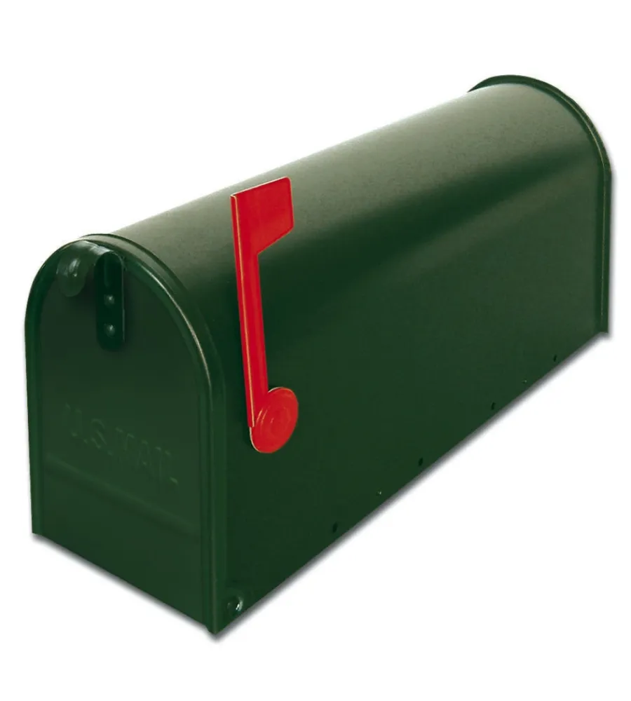Ferramenta Per Esterno-Alubox Cassetta postale topolino verde 22x48