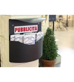 New Cassetta pubblicita con tetto ghisa Ferramenta Per Esterno