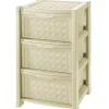 Ordine E Sistemazione|Cassettiera 3 cassetti "arianna" in polipropilene 39x38x61 cm