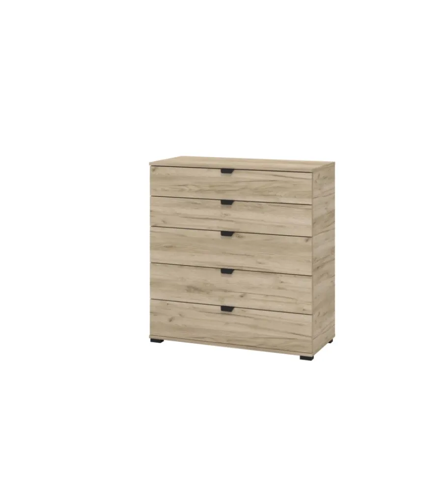 Sale Cassettiera "pamplona" 5 cassetti, 90x40x95 cm Cassettiere