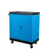 Easy System Officina E Garage|Cassettiera porta attrezzi 3 ripiani con ruote e maniglia 65x38x72 cm