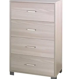 Sarmog Cassettiere|Cassettiera rifinita olmo 4 cassetti, 70x112x41 cm
