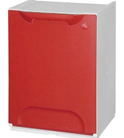 Ordine E Sistemazione-ART PLAST Cassonetto raccolta differenziata colore rosso