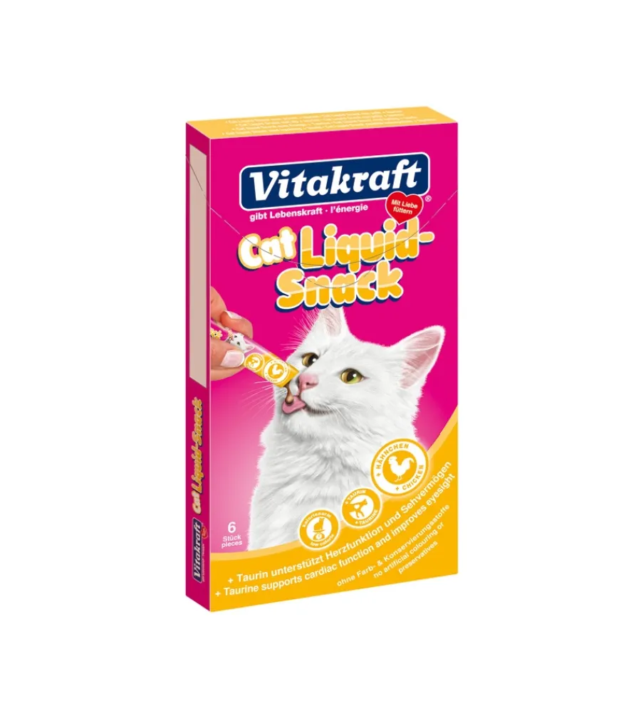Stick-Vitakraft Cat liquid snack taurina