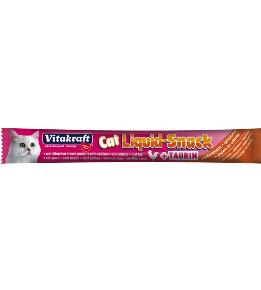 Stick-Vitakraft Cat liquid snack taurina