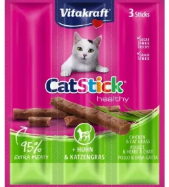 Vitakraft Stick|Cat stick mini al pollo ed erba gatta -