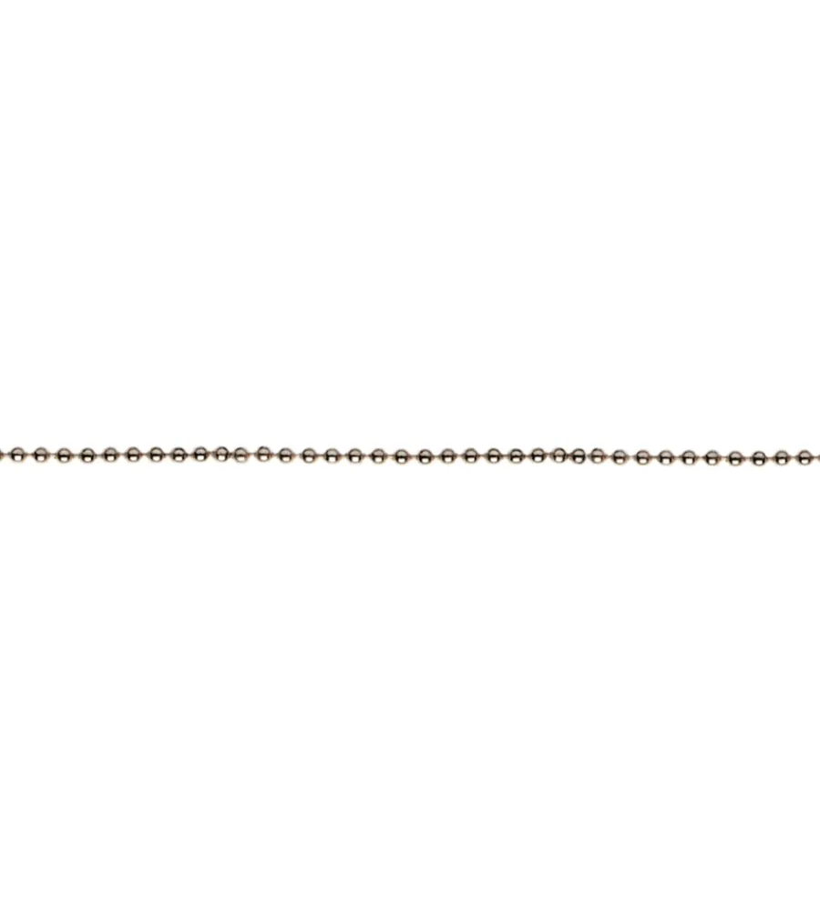 Sistemi Di Fissaggio|Catena a pallini pretagliata ø 3,2 mm. in acciaio inox 2,5 mt.