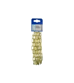 Sistemi Di Fissaggio- Catena decorativa pretagliata ø 2 mm. in acciaio ottonato 2,5 mt.