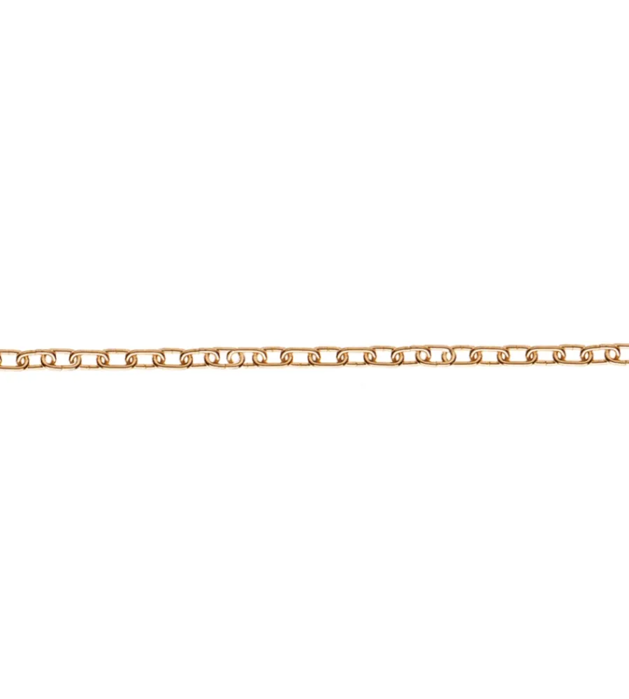 Outlet Catena forzatina pretagliata ø 1,6 mm. in acciaio nichelato 2,5 mt. Sistemi Di Fissaggio