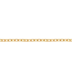 Sistemi Di Fissaggio|Catena forzatina pretagliata ø 1,6 mm. in acciao ottonato 2,5 mt.