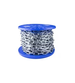 Sistemi Di Fissaggio|Catena genovese ø 5 mm. in acciaio zincato 25 mt.