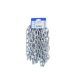 Clearance Catena genovese pretagliata ø 6 mm. in acciaio zincato 5 mt. Sistemi Di Fissaggio
