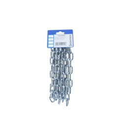 Sistemi Di Fissaggio|Catena genovese pretagliata ø 5 mm. in acciaio zincato 2,5 mt.