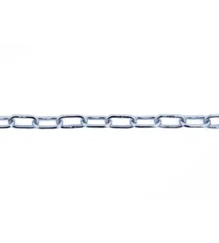 Sistemi Di Fissaggio|Catena genovese pretagliata ø 4 mm. in acciaio zincato 2,5 mt.
