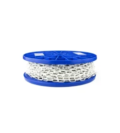 Sistemi Di Fissaggio- Catena ornamentale ø 2 mm. in acciaio bianco 30 mt.