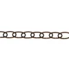 Sistemi Di Fissaggio|Catena ovale ø 3,0 mm. - brunita - 25 mt.