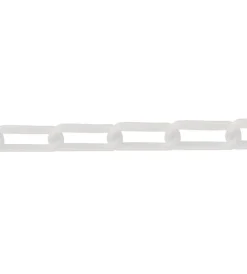 Sistemi Di Fissaggio- Catena plastica ø 6,0 mm. - bianco - 30 mt.