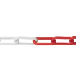 Online Catena plastica ø 6,0 mm. - rosso-bianco - 30 mt. Sistemi Di Fissaggio