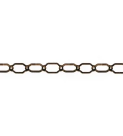Sistemi Di Fissaggio- Catena quadrata ø 2,2 mm. - nero - 40 mt.
