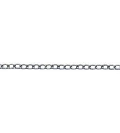 Sistemi Di Fissaggio|Catena ritorta pretagliata ø 2,5 mm. in acciaio nichelato 2,5 mt.