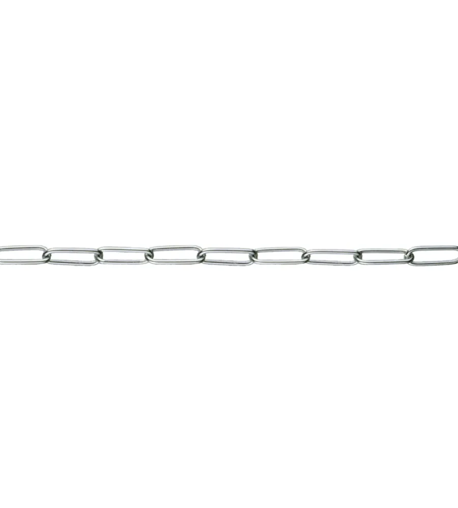 Sistemi Di Fissaggio- Catena tipo c ø 2 mm. in acciaio zincato 40 mt.