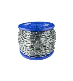 Sistemi Di Fissaggio- Catena tipo c ø 4 mm. in acciaio zincato 30 mt.