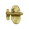 Serratura E Sicurezza- Catenaccio a cannone automatico 35 x 70 mm. - zincato giallo