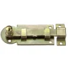 Serratura E Sicurezza- Catenaccio diritto 60 x 25 mm. - zincato giallo