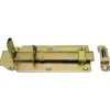 Serratura E Sicurezza|Catenaccio pesante diritto 160 x 60 mm. - zincato giallo