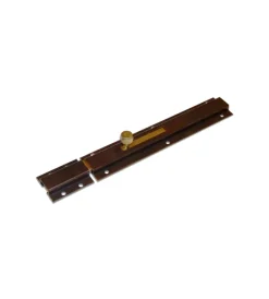Discount Catenaccio trasversale profilato 150 x 40 mm. - verniciato bronzo Serratura E Sicurezza