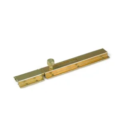 Serratura E Sicurezza|Catenaccio trasversale profilato 150 x 40 mm. - zincato giallo