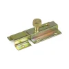Outlet Catenaccio traverso 80 x 40 mm. - zincato giallo Serratura E Sicurezza