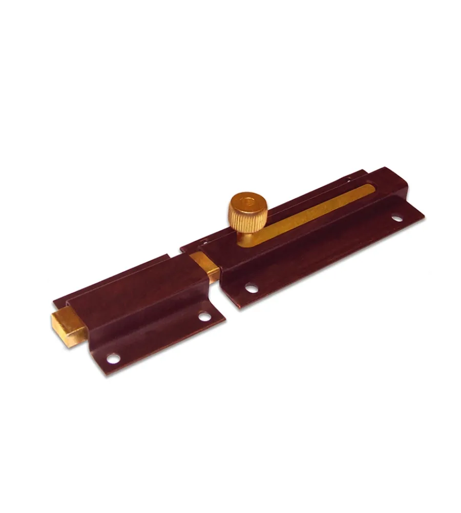 Serratura E Sicurezza- Catenaccio traverso 160 x 40 mm. - bronzato