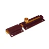 Serratura E Sicurezza- Catenaccio traverso 80 x 40 mm. - bronzato