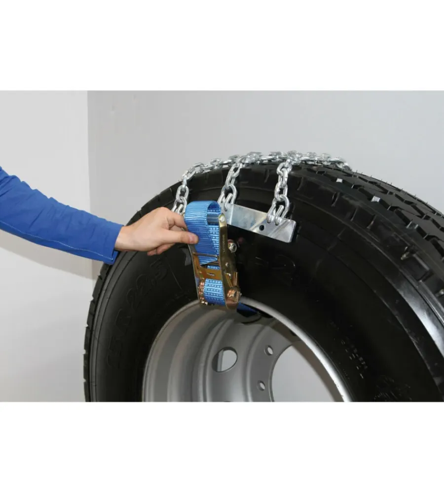 Online Catene a settori-cingoli per camion snowdrive "serie europa-pro - 3e" 3 pezzi - 16216 Catene E Calze Da Neve