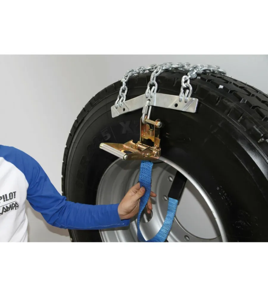 Online Catene a settori-cingoli per camion snowdrive "serie europa-pro - 3e" 3 pezzi - 16216 Catene E Calze Da Neve