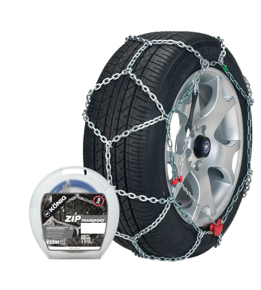 Konig Catene E Calze Da Neve|Catene da neve made in italy per suv "zip transport" codice misura 265 - .
