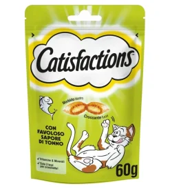 Outlet Catisfaction - snack per gatti tonno 60 gr Alimenti Secco Gatto