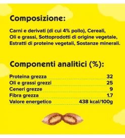 New Catisfaction - snack per gatti pollo 60 gr Alimenti Secco Gatto