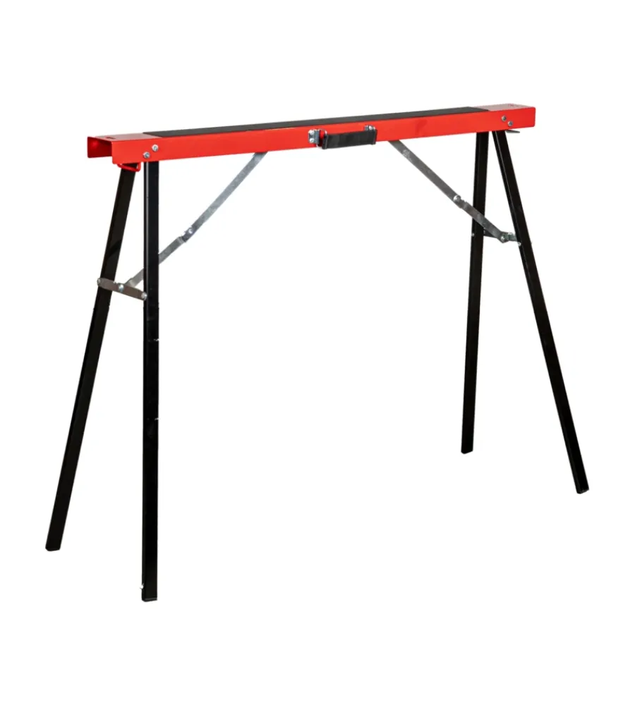Cavalletti- Cavalletto da lavoro pieghevole easy system con maniglia con portata 125 kg 99,8x39,2xh80 cm