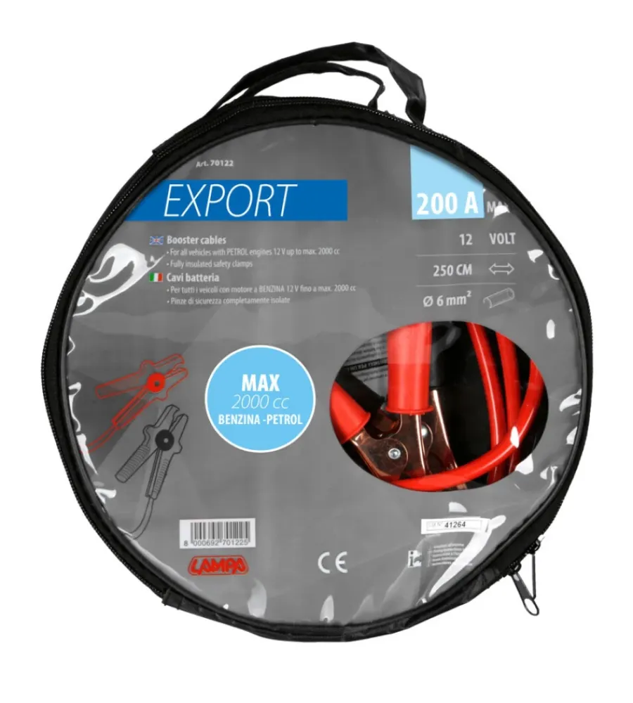 Elettrico-Lampa Cavi per batteria "export", 12v 200a - 70122