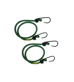 Sistemi Di Fissaggio|Cavo elastico ø 8 x 600 mm. con ganci a uncino plastificati 2 pz.