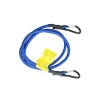 Sistemi Di Fissaggio|Cavo elastico ø 8 x 1000 mm. con ganci in alluminio a moschettone 2 pz.