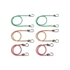 Sistemi Di Fissaggio|Cavo elastico assortito ø 8 da 600 a 1000 mm. con ganci plastificati 6 pz.