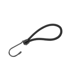Sistemi Di Fissaggio- Cavo elastico di serraggio chiuso ø 6 con gancio acciaio plastificato 10 pz.