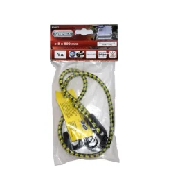 Hot Cavo elastico piatto ø 8 x 800 mm. con ganci regolabili in plastica Sistemi Di Fissaggio
