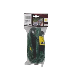 Sistemi Di Fissaggio|Cavo elastico piatto ø 20 x 1250 mm. con ganci acciaio plastificato 2 pz.